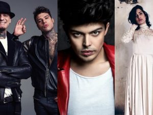 Da sx: J–Ax, Fedez, Stash e Levante