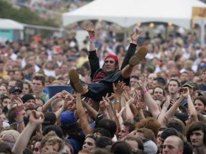 Pubblico al Lollapalooza (Matt Carmichael/Getty Images)