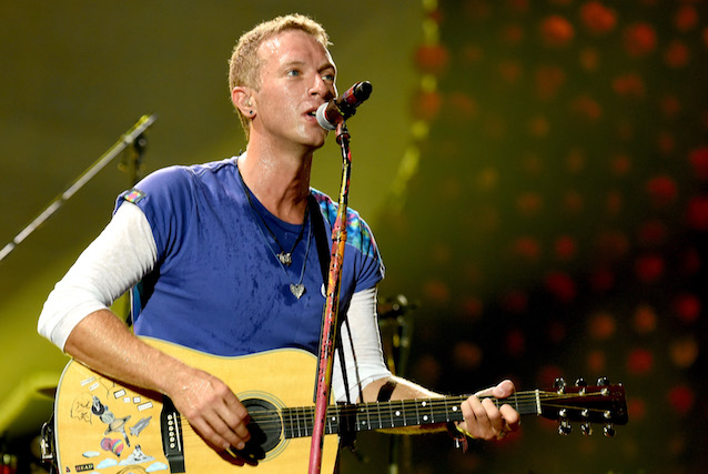 Chris Martin dei Coldplay (Photo by Kevin Winter/Getty Images)