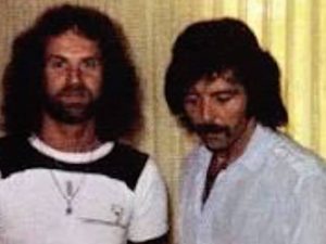 Geoff Nicholls e Tommy Iommi dei Black Sabbath (via Facebook)