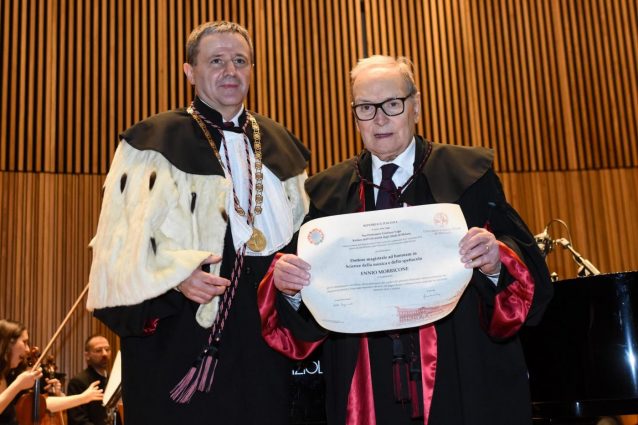 Milano celebra Ennio Morricone, laurea ad honorem della Statale per il maestro