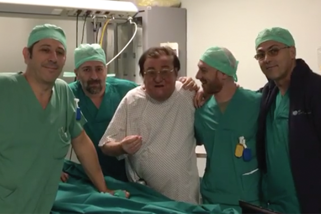 È grave Leone di Lernia, video prima dell'operazione: "Sò immortale". Mazzoli: "Tieni duro, vecchio"
