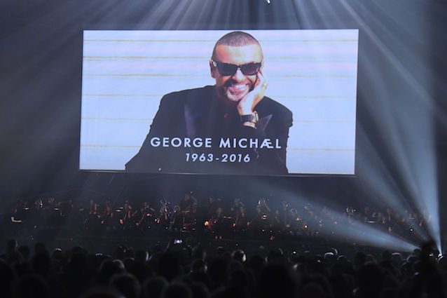 L’omaggio di Chris Martin a George Michael (Getty Images)
