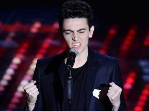 Michele Bravi al Festival di Sanremo 2017 (LaPresse)