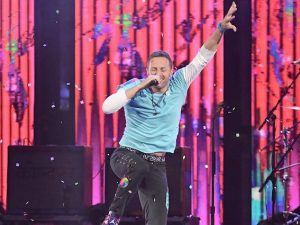 Chris Martin dei Coldplay (Getty Images)