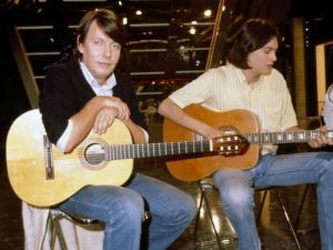 Fabrizio e Cristiano De Andrè (LaPresse)