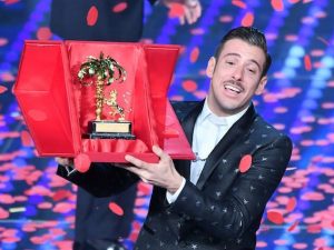 Francesco Gabbani al Festival di Sanremo (LaPresse)
