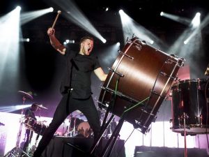 Dan Reynolds, cantante degli Imagine Dragons (Getty Images)