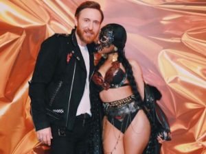 Nicky Minaj e David Guetta (via Instagram)