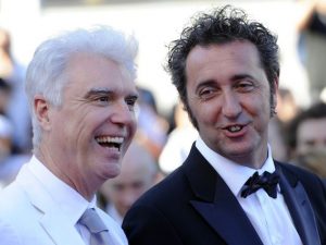 David Byrne e Paolo Sorrentino (Getty Images)