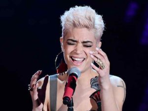 Elodie al Festival di Sanremo 2017 (Lapresse)