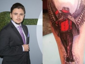 L'incredibile tatuaggio di Prince per ricordare il padre Michael Jackson