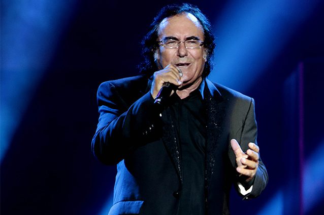 Il cantante Al Bano.