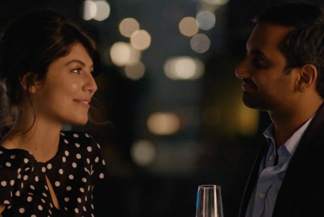 Aziz Ansari e Alessandra Mastronardi in "Master of None"
