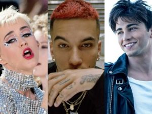 Classifica: Riki ancora primo, Perry sesta, Sfera Ebbasta spodesta "Despacito" nei singoli
