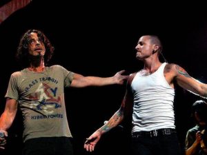 Chris Cornell e Chris Bennington (via Facebook)