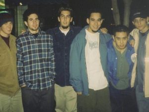 I Linkin Park agli esordi (foto via Instagram di Mark Shinoda)