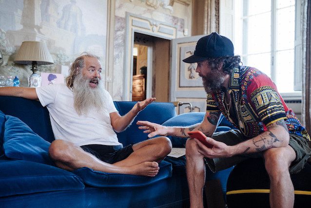 Rick Rubin e Jovanotti (foto di Michele Maikid Lugaresi)