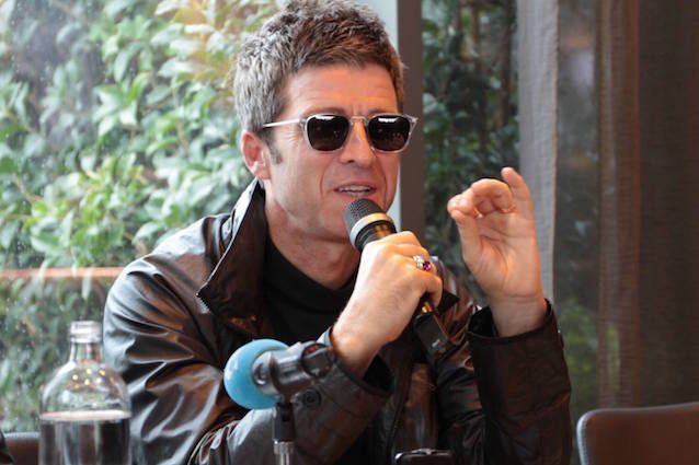 Noel Gallagher in conferenza stampa