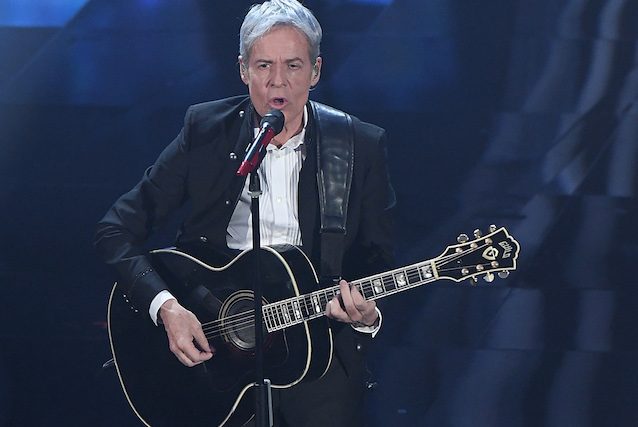 Claudio Baglioni a Sanremo (LaPresse)