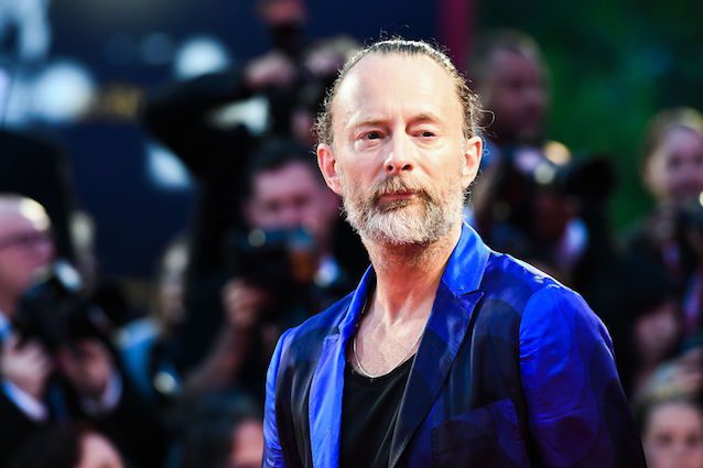 Thom Yorke (Photo by Vincenzo PINTO / AFP