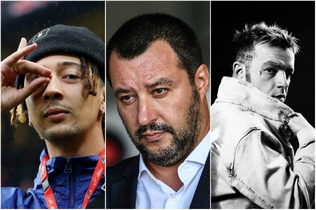 Ghali sostiene Salmo: Chi vota Salvini, accompagna i figli ai nostri  concerti. Un corto circuito