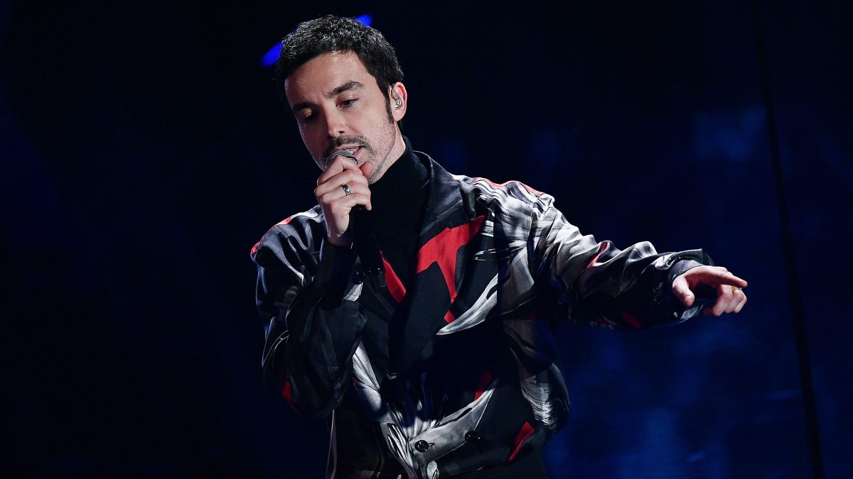 Diodato a Sanremo 2020 (Lapresse)