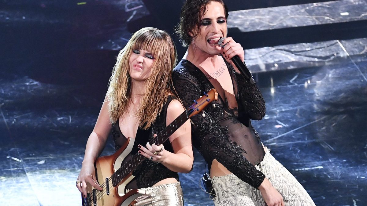 I Maneskin a Sanremo (LaPresse)