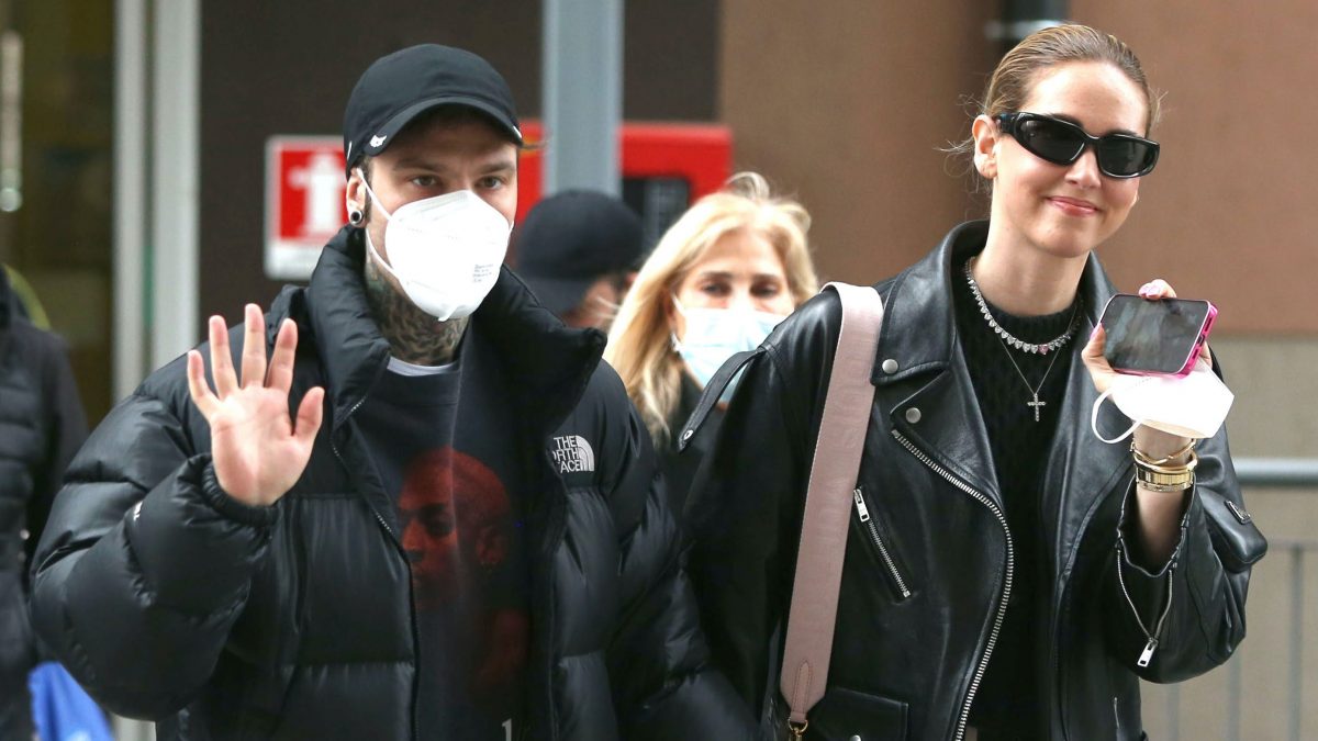 Fedez e Ferragni (ph Lapresse)