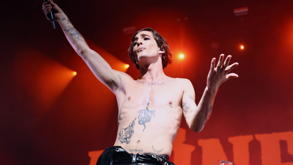 Damiano dei Maneskin (Theo Wargo/Getty Images for Coachella)
