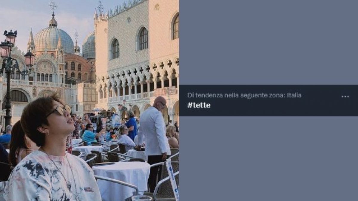 RM dei BTS e #Tette in tendenza su Twitter