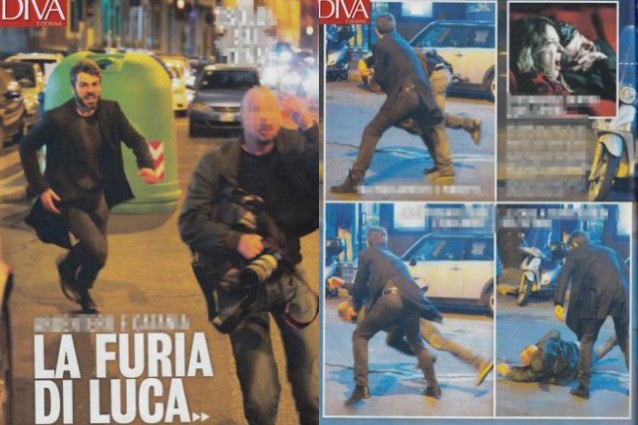 Luca Argentero furioso, aggredisce un fotografo e lo manda in ospedale: querelato l'attore