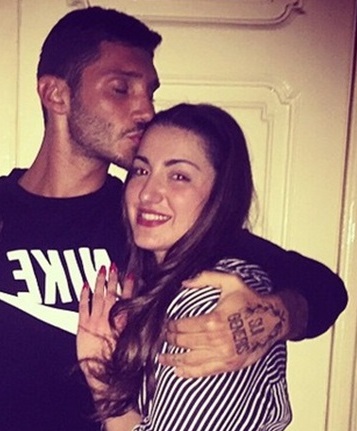 Stefano De Martino con la sorella Adelaide