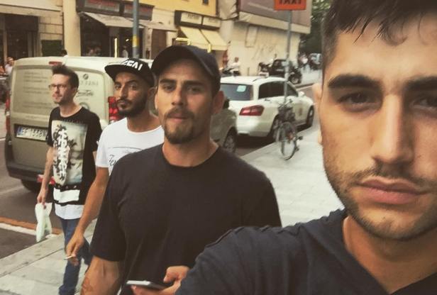 La scorsa settimana, Jeremias era a Milano con Stefano Monte