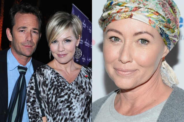 Luke Perry e Jennie Garth a Shannen Doherty, malata di cancro: "Combatti come Brenda"