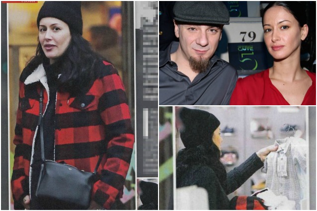 J-Ax presto papà, le foto di Elaina Coker che fa shopping col pancione