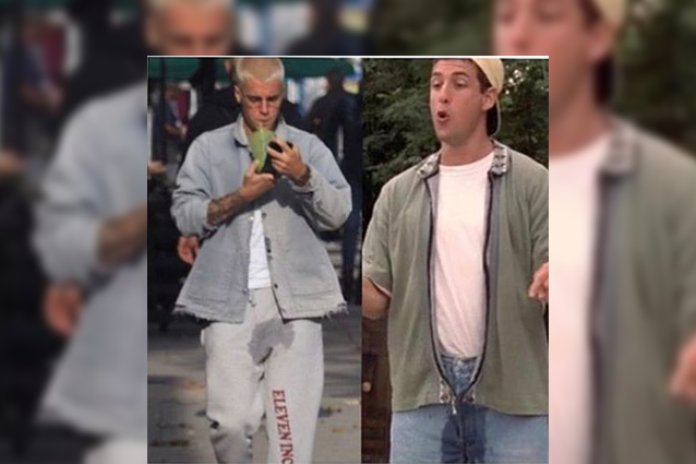 Justin Bieber con una macchia di bagnato sui pantaloni: "Cool se te la fai addosso"