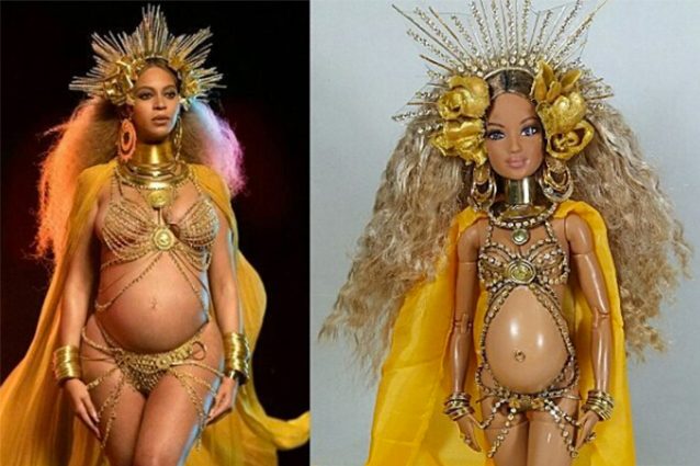 Beyoncé incinta diventa una barbie, la bambola con il pancione a 58 anni