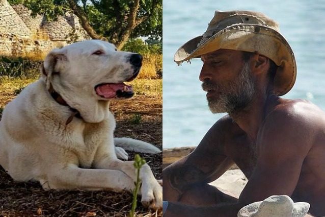 Nel passato di Raz Degan, il dolore per la morte del cane Max: "Il cancro lo ha ucciso a 8 anni"