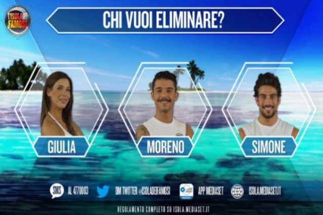 Raz Degan manda in nomination Giulia e Moreno: "Mandatelo a casa, fate tornare Max"