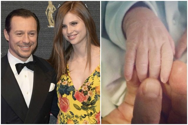 È nato Lorenzo, il figlio di Stefano Accorsi e Bianca Vitali