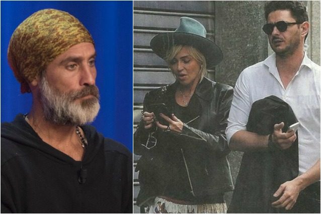 Paola Barale manda messaggi d'amore a Raz Degan ma passeggia con un cavaliere misterioso