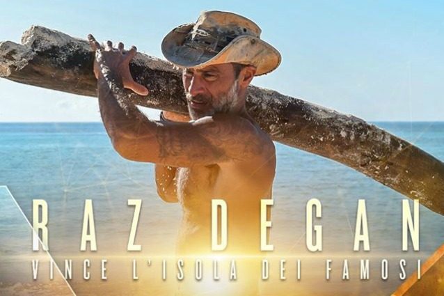 Raz Degan è il vincitore dell'Isola dei famosi 2017