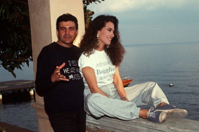 Barbara D'Urso con Mauro Berardi, padre dei suoi figli