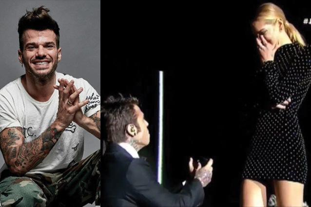 Anche Claudio Sona alla proposta di matrimonio di Fedez alla Ferragni: "L'amore vero vince sempre"
