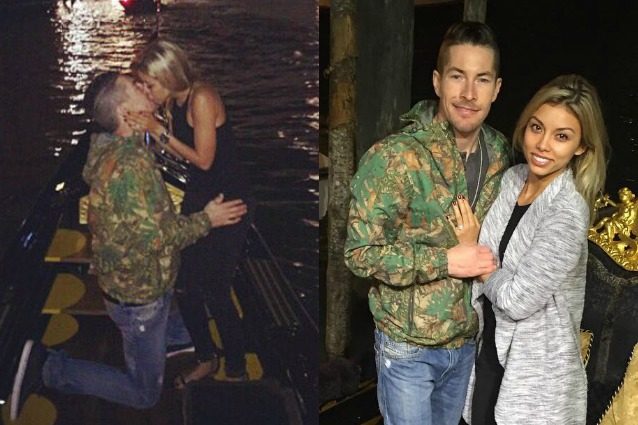 La storia d'amore di Nicky Hayden e Jackie Marin, un anno fa lui si inginocchiò e le chiese di sposarlo
