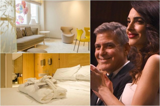 Ecco la clinica di lusso da 10mila euro a notte dove sono nati i gemelli di Clooney e Amal