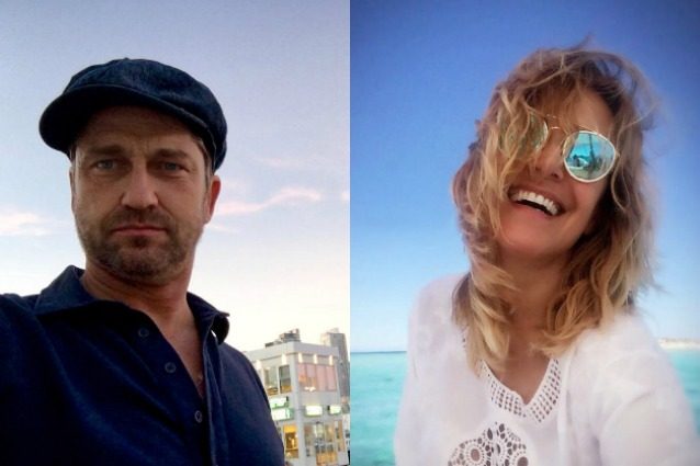 Barbara d'Urso a Ischia con Gerard Butler, star hollywoodiana ed ex di Madalina Ghenea