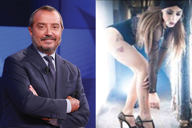 "Franco Di Mare lascia la moglie per una barista di Saxarubra"