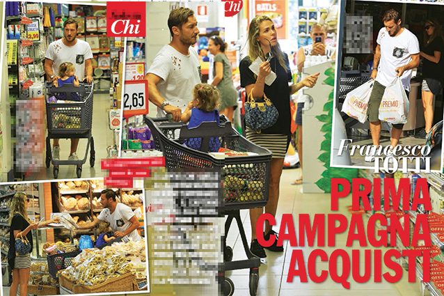 Totti e la 'campagna acquisti' con Ilary Blasi: addio al calcio, sì al mercato